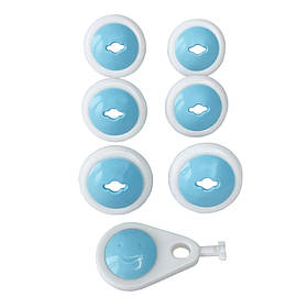 Набір для захисту Заглушки до розетки Mega Zayka MGZ-0802, 6 шт, Toyman