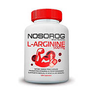 Аргинин для спорта Nosorog Nutrition L-Arginine 500 mg 120 Caps GL, код: 7808585