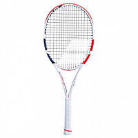 Ракетка для большого тенниса Pure Strike lite unstr Babolat 101408/323 white/red/black, Toyman