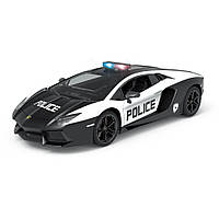 Автомобиль на радиоуправлении LAMBORGHINI AVENTADOR POLICE KS DRIVE 114GLPCWB с мигалками, Toyman