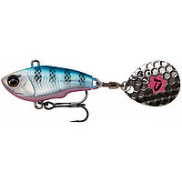 Тейл-спиннер Savage Gear Fat Tail Spin 65mm 16.0g Синий Розовый (1013-1854.11.74) KS, код: 8076113