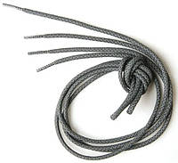 Шнурки-фликеры светоотражающие Triks 105 см Черный Серый MN, код: 7847237