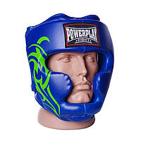 Боксерский шлем тренировочный PowerPlay PP_3043_XL_Blue, XL, Toyman