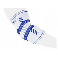 Налокотник Elbow Support Pro Power System PS-6007_S/M_White-Blue, S/M, Toyman