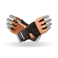 Перчатки для фитнеса Professional MadMax MFG-269-Brown_L, L, Toyman