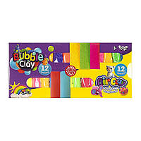 Комплект креативного творчества "Air Clay+Bubble Clay" Danko Toys ARBB-02-01U неоновый цвет, Toyman