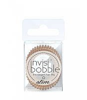 Резинка-браслет для волос invisibobble SLIM Of Bronze And Beads 3 шт IB, код: 8290220