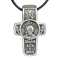 Крест нательный посеребренный Silvering Игорь Святой Благоверный Великий Князь Игорь Чернигов GL, код: 6838735