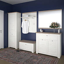 Передпокій (прихожая) з ЛДСП/МДФ сосна арктична/мадагаскар нельсон Версаль Сокме