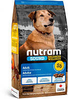 Корм Nutram S6 Sound Balanced Wellness Adult Dog сухой с курицей и рисом для взрослых собак 2 IB, код: 8451619