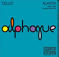 Струны для виолончели Thomastik-Infeld Alphyue AL400 3 4 Steel Core C-String Rope Core Cello GL, код: 7294101