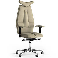 Кресло KULIK SYSTEM JET Ткань с подголовником без строчки Кремовый (3-901-BS-MC-0501) MN, код: 1689693