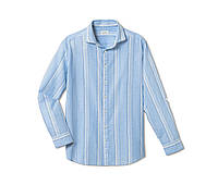 Рубашка TCM Tchibo T1686662985 41-42 Голубая с белым MN, код: 8340350