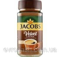 Кава розчинна Jacobs Velvet CREMA 200 гр 6 шт ящ, фото 1