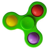 Игрушка антистресс Simple Dimple Зеленый Спиннер GL, код: 6691328