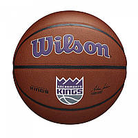 Мяч баскетбольный Wilson W NBA TEAM ALLIANCE BSKT SAC KINGS IB, код: 7815338