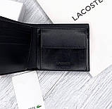 Чоловічий брендовий гаманець Lacoste LUX, фото 3