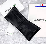 Чоловічий брендовий гаманець Lacoste LUX, фото 4