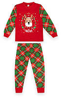 Пижама детская для девочки GABBI PGD-22-2-12 Новый год Красный на рост 98 (13413) MN, код: 8454402