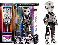 Лялька Ренбоу Хай Шедоу Rainbow High Shadow Series 1 Ash Silverstone- Greyscale Boy Fashion Doll