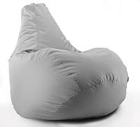 Кресло мешок груша Beans Bag Оксфорд Стронг 85 х 105 см Серый (hub_2lk7nm) GL, код: 2388319