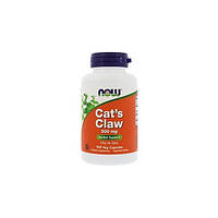 Кошачий коготь NOW Foods Cat's Claw 500 mg 100 Veg Caps GL, код: 7518290