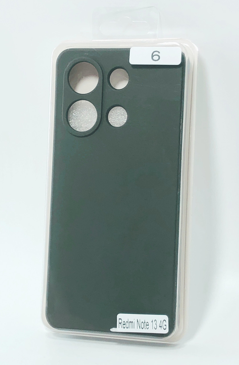 Чохол для телефону Xiaomi Redmi Note 13 (4G) Silicone Original FULL №6 Cocoa (4you)