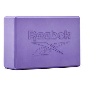 Блок для йоги Reebok Yoga Block Фіолетовий (RAYG-10025PL)
