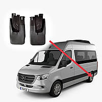 Задние бризговики Mercedes Benz Sprinter W907 (2018-2024) пара 2шт