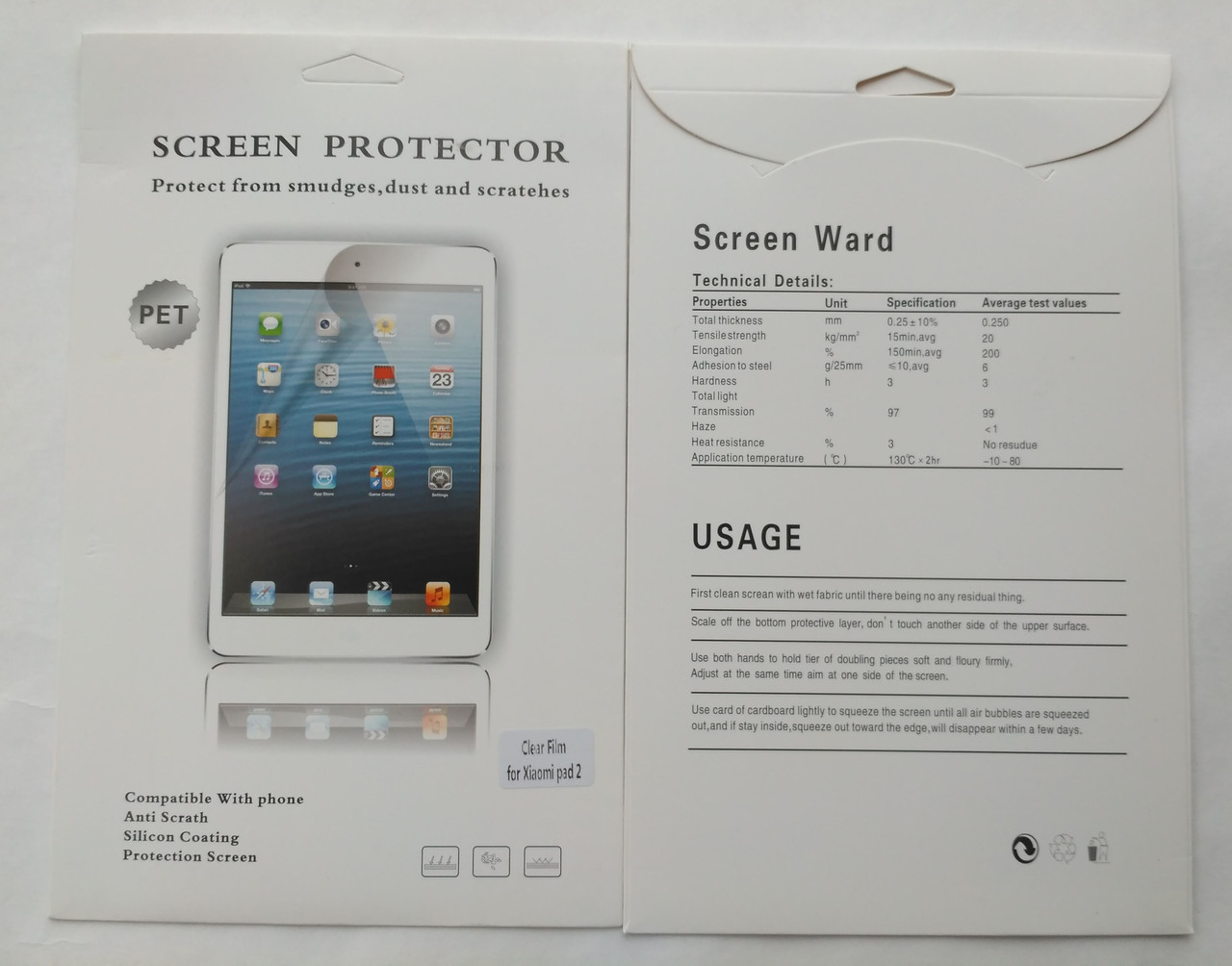 Матова плівка Xiaomi Mi pad Mipad 2