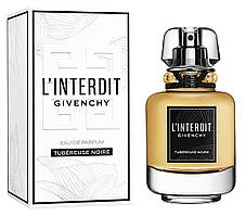 Жіночі парфуми Givenchy L'interdit Tubereuse Noire (Живанші Інтердіт Тубероз Нуар) Парфумована вода 80 ml/мл