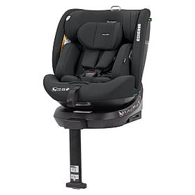 Автокрісло з поворотом та опорною стійкою ISOFIX Octopus CARRELLO на зріст 40-150 см Сірий