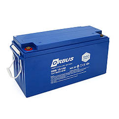 DR Акумуляторна батарея ORBUS CG12150 GEL 12 V 150 Ah (485 x 172 x 240) Black 47kg Q1/34