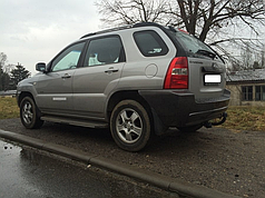 Фаркоп Kia Sportage 2 KM 2004-2010 (Кіа Спортейдж 2) польский