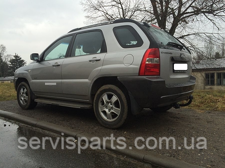 Фаркоп Kia Sportage 2 KM 2004-2010 (Кіа Спортейдж 2) польский, фото 1