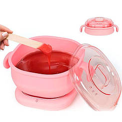 Апарат для нагрівання воску із силіконовою чашею воскоплав 400 мл Wax kettle AND651 Jw