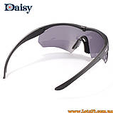 Daisy Crossbow X тактичні окуляри для військових балістичні окуляри зі змінними лінзами на гумці протиослкові для стрільби для ЗСУ, фото 6