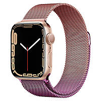 Ремінець міланська петля для Apple Watch Pink Purple, 38/40/41мм