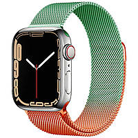 Ремінець міланська петля для Apple Watch rolan Orange, 38/40/41мм