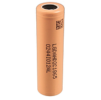 SM Аккумулятор 18650 Li-Ion LG LGDAHD2C1865, 2100mAh, 25A, 4.2/3.7/2.5V, BEIGE, PVC BOX, 2 шт в упаковке, цена