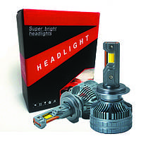 Светодиодная лампа для автомобиля HeadLight H4 (пара)