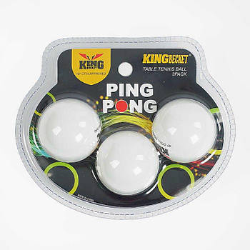 М'яч для настільного тенісу 3шт C55231 G-Rich