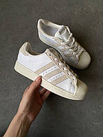 Кросівки Adidas Superstar White/Beige