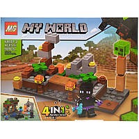 Конструктор Minecraft Bambi 64001-1 105 деталей Вид 2 ZZ, код: 8262670
