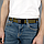 Ремінь-гумка чоловічий на затиску PS-40023 (115 см) плетений кольору хакі, фото 2