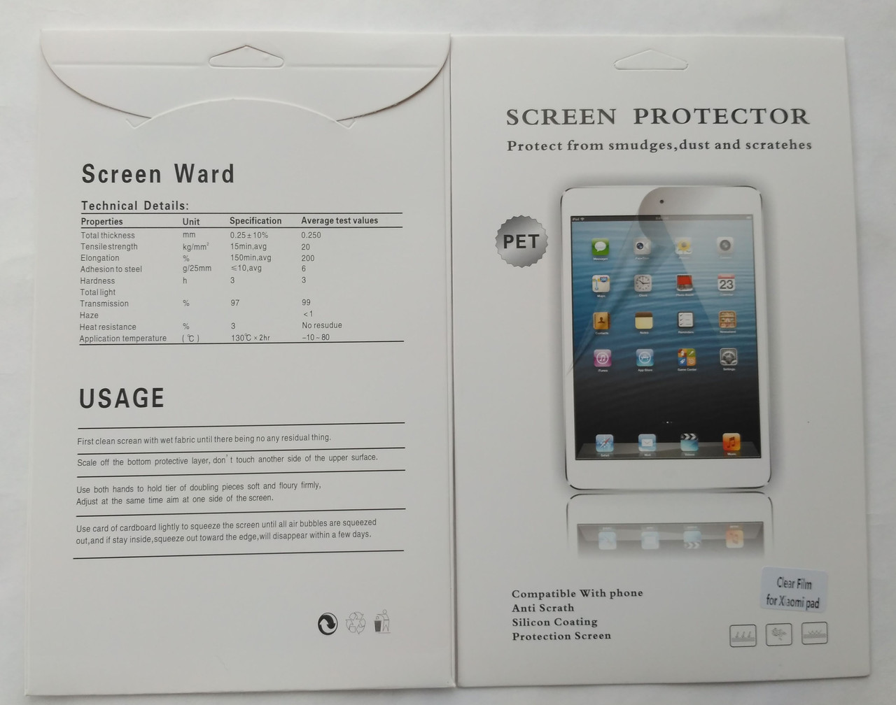 Матова плівка Xiaomi Mi pad Mipad 2