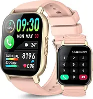 Смарт-часы WeurGhy Y6 (Pink) водонепроницаемый IP68, умные часы, фитнес-часы