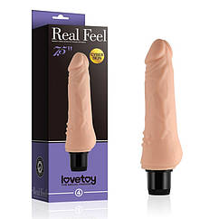 Реалістичний вібратор із шипами Lovetoy Xtreme Feel Cyberskin Vibrator ZZ, код: 7826653