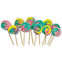 Безе на паличці мікс М'ятний