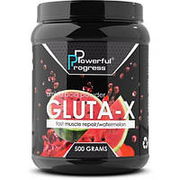 Глютамин для спорта Powerful Progress Gluta Х 500 g 30 servings Watermelon ZZ, код: 7520781